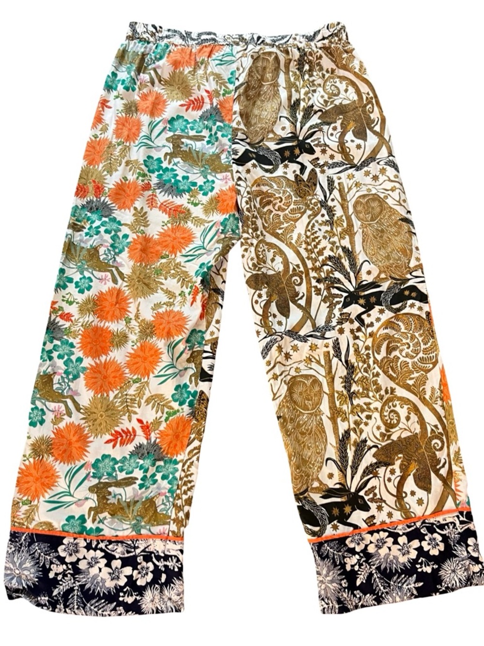 Anthropologie x Carolina K Pajama Set Size L Boho Botanical Luxe Lounge Set - Picture 6 of 13